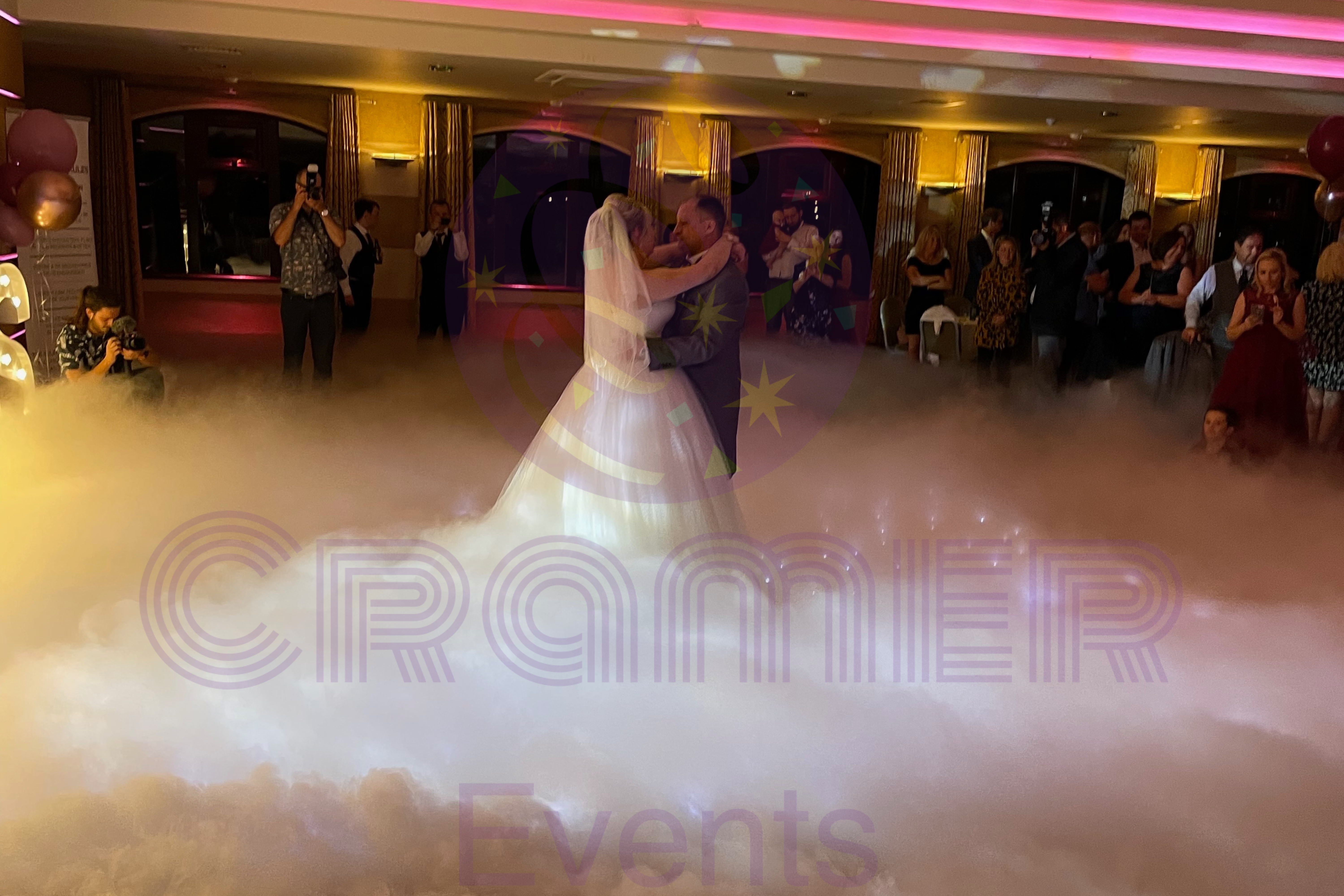 Cramer Events Dancing on clouds service perfect for frst dances